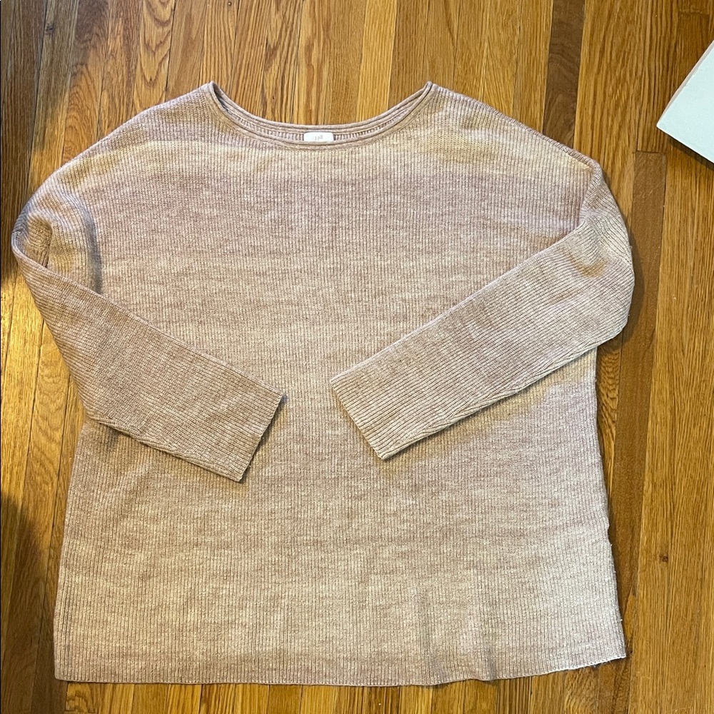 J Jill relaxed tunic sweater